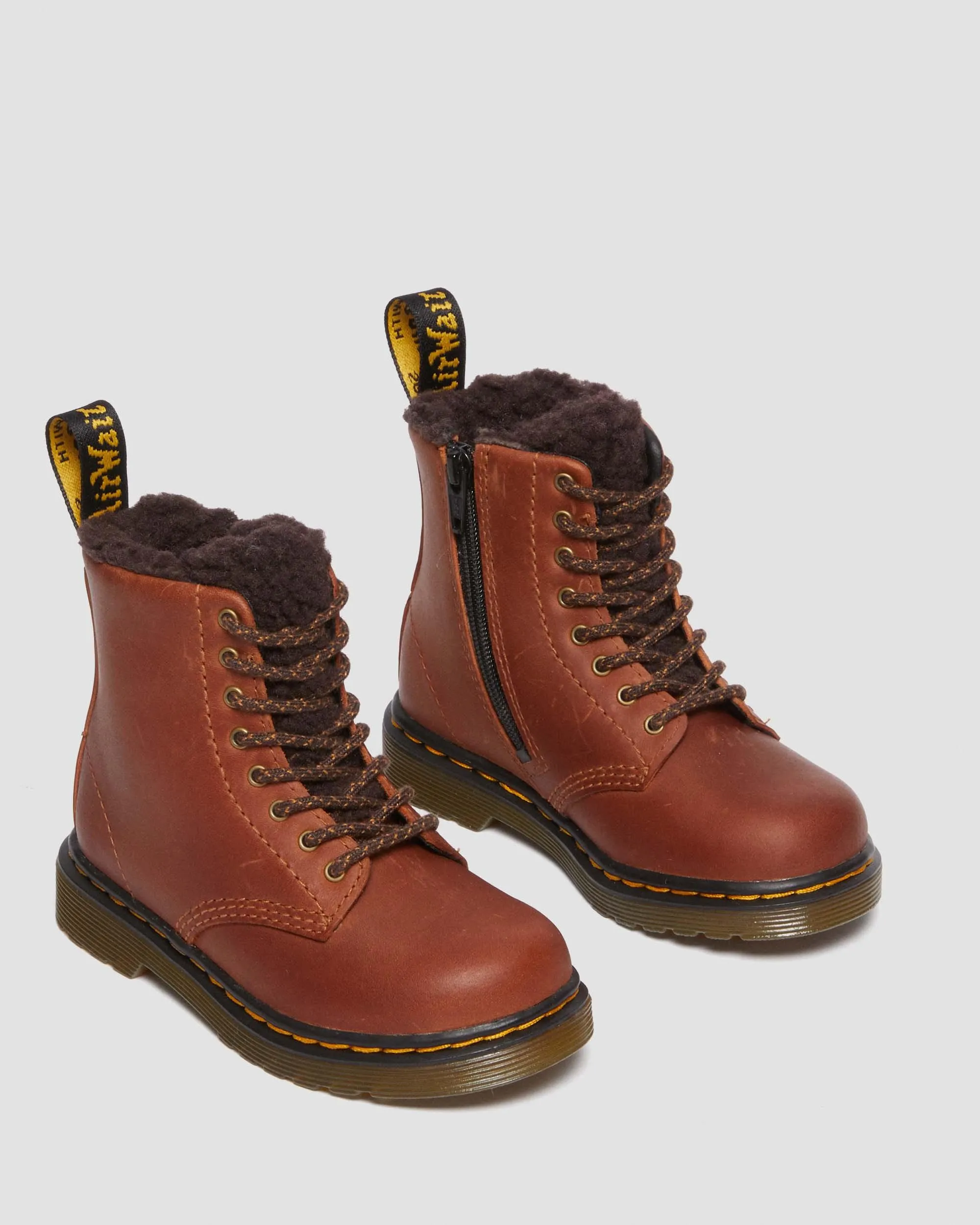 Botas 1460 Serena de piel para niños