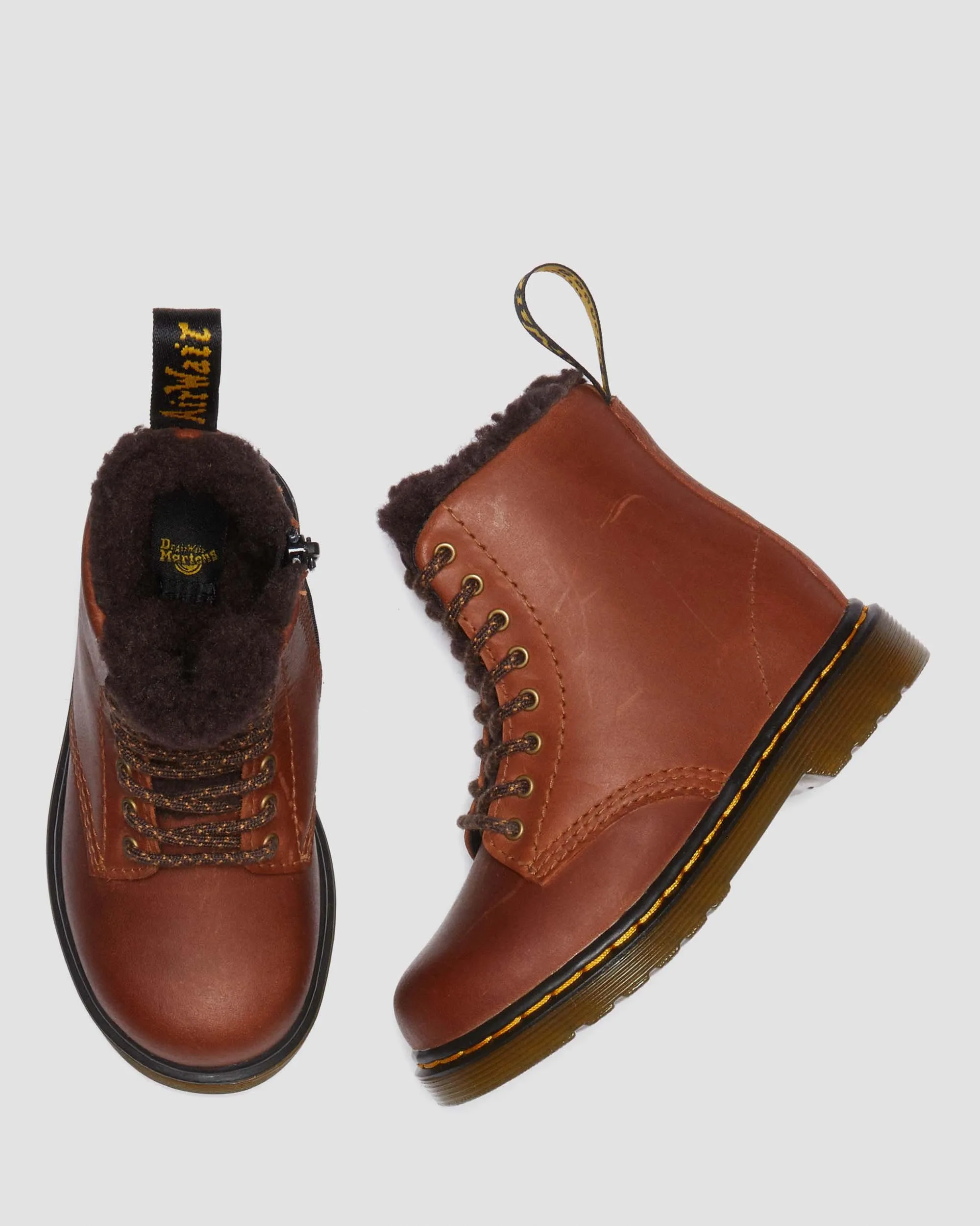 Botas 1460 Serena de piel para niños