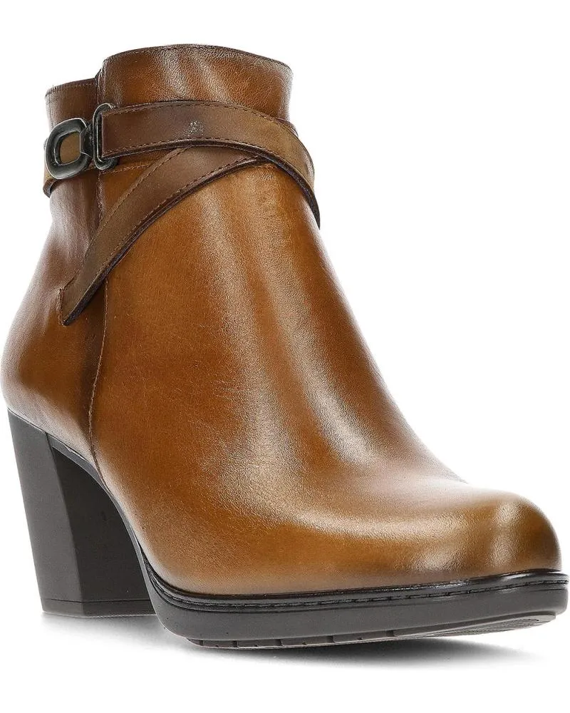Botines de Mujer DORKING BOTAS PIEL CUERO CASUAL SUGAR NOBUCK CUERO