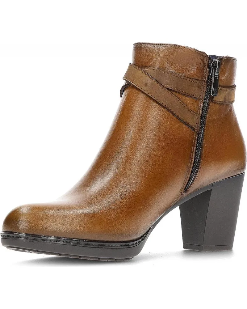 Botines de Mujer DORKING BOTAS PIEL CUERO CASUAL SUGAR NOBUCK CUERO
