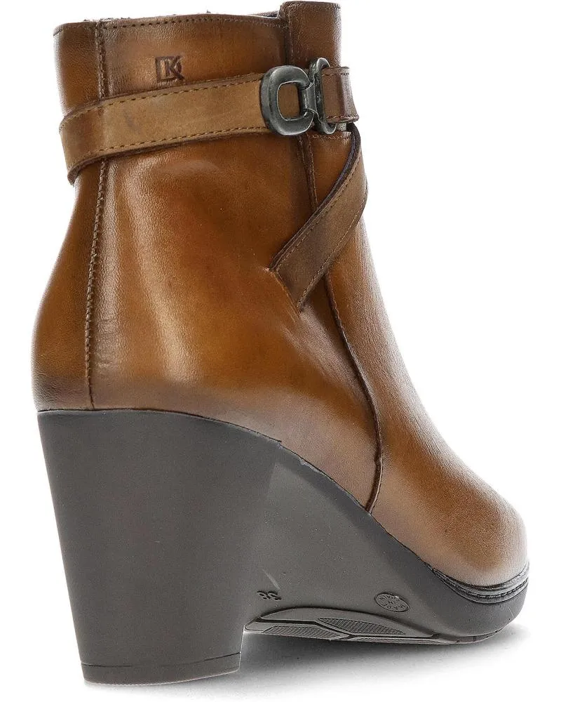 Botines de Mujer DORKING BOTAS PIEL CUERO CASUAL SUGAR NOBUCK CUERO