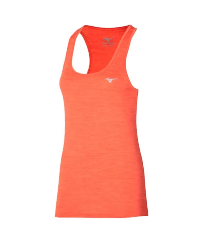 Camiseta de Running Mizuno Impulse Core Mujer Naranja