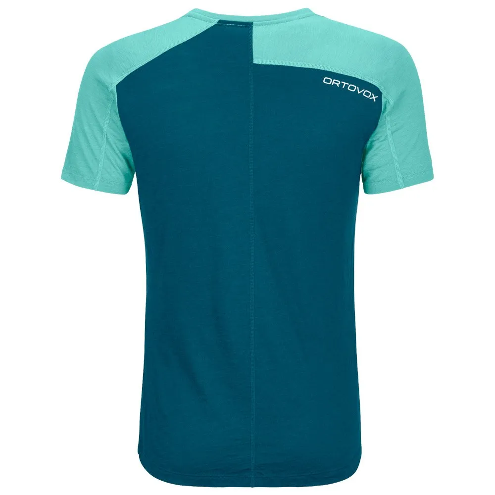 Camiseta de trekking Ortovox 120 Tec Fast Mountain W Petrol Blue