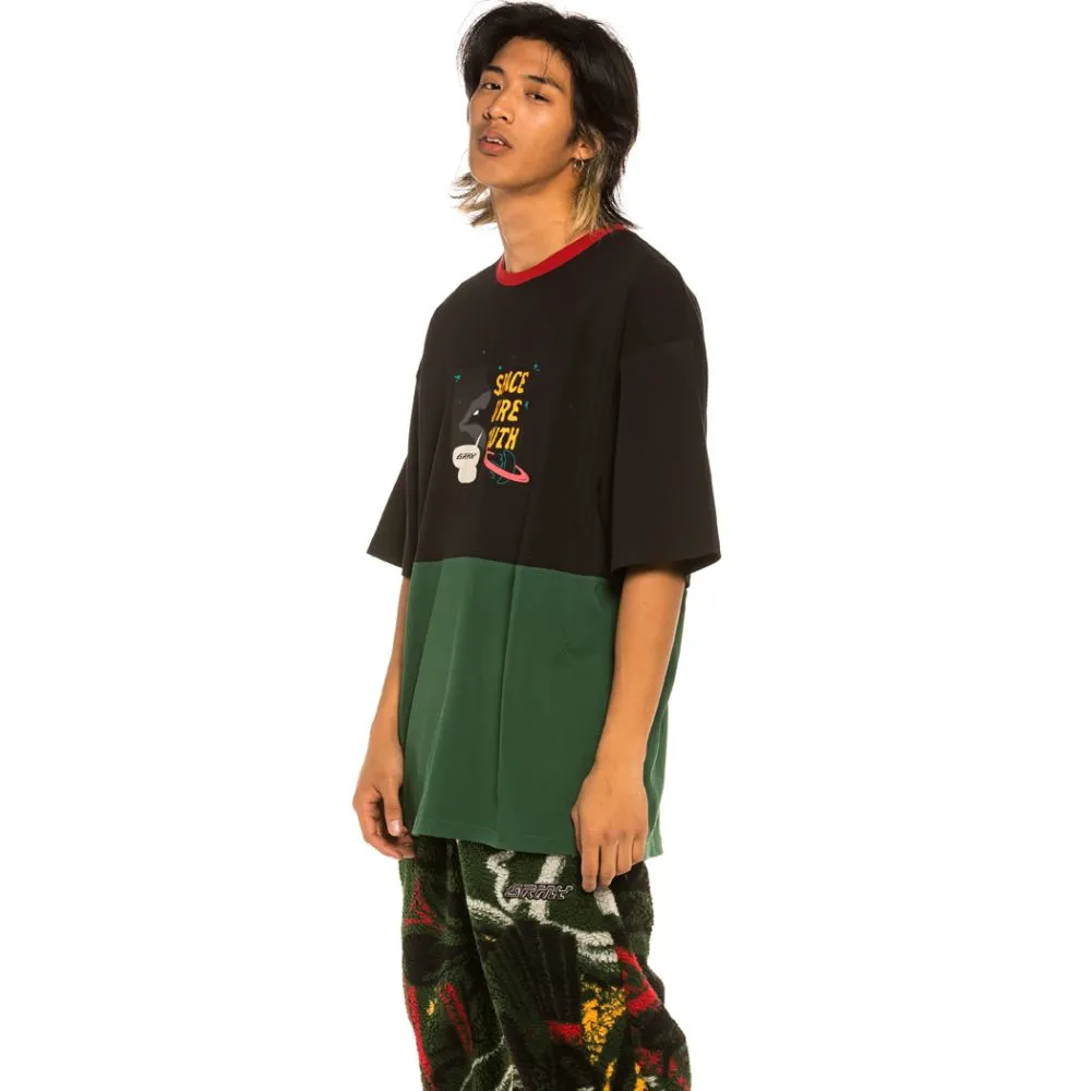 CAMISETA GRIMEY "SPACE LADY FIRE TRUTH" HEAVY WEIGHT  BLACK | WINTER 21