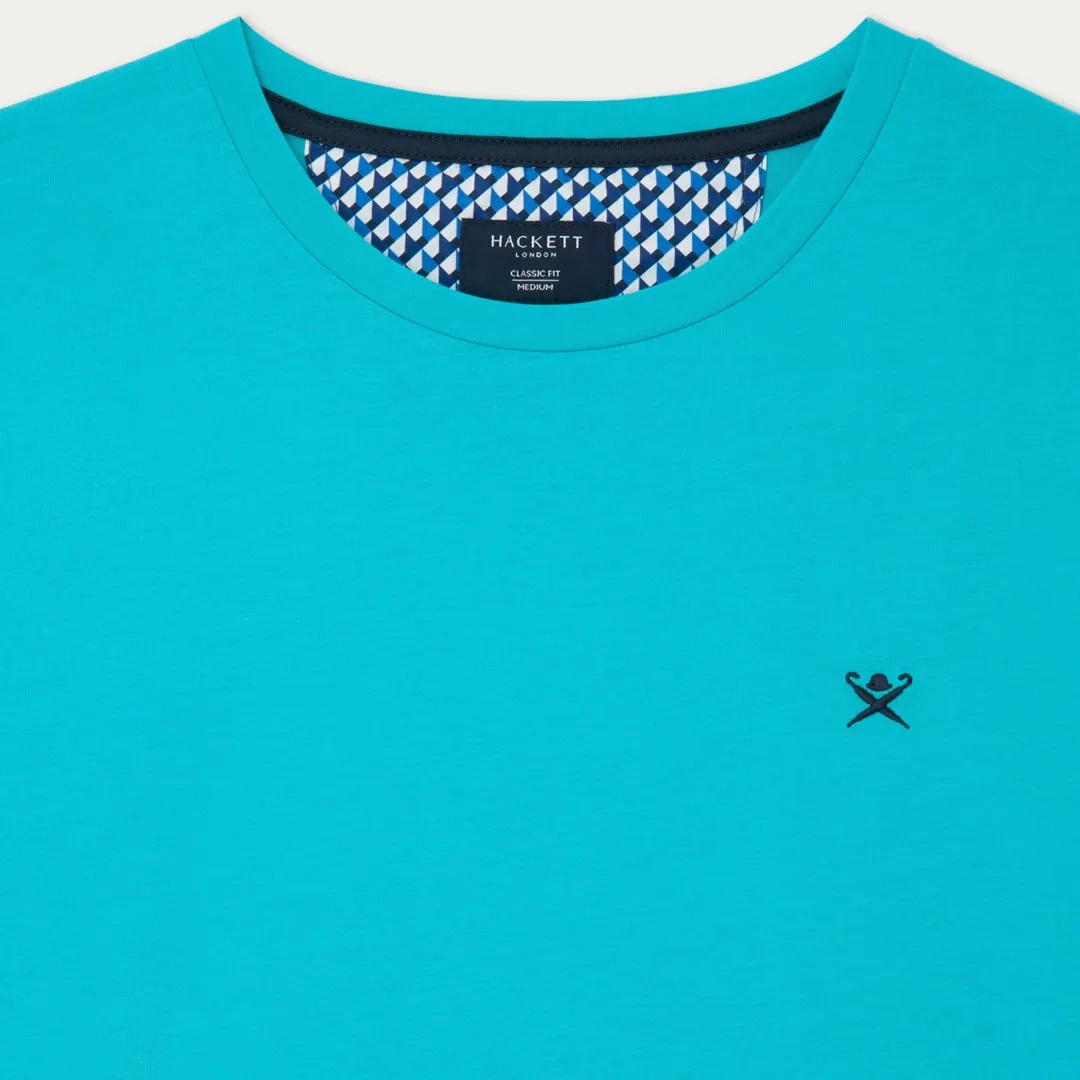 CAMISETA HACKETT – SWIM TRIM LOGO TSHIRT TURQUOISE