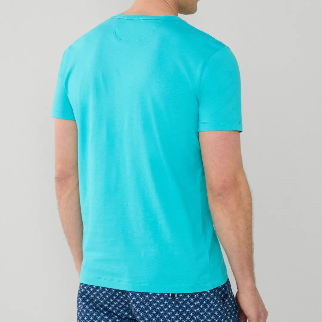 CAMISETA HACKETT – SWIM TRIM LOGO TSHIRT TURQUOISE