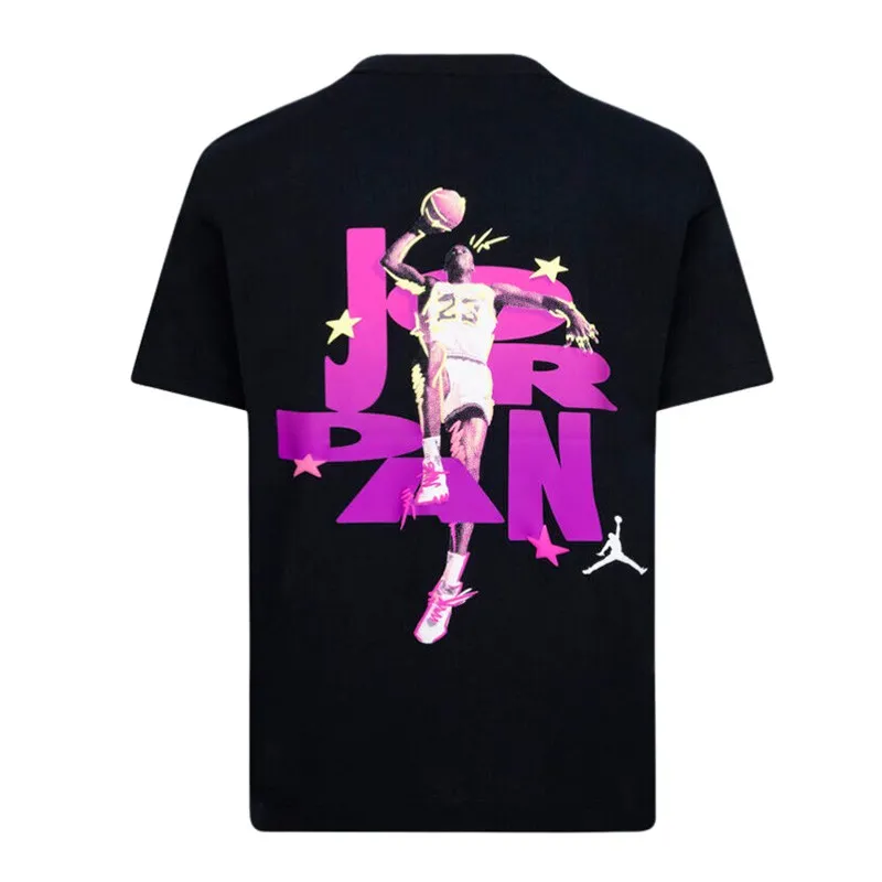 CAMISETA JORDAN GRAPHIC DUNK NEGRA (JUNIOR)