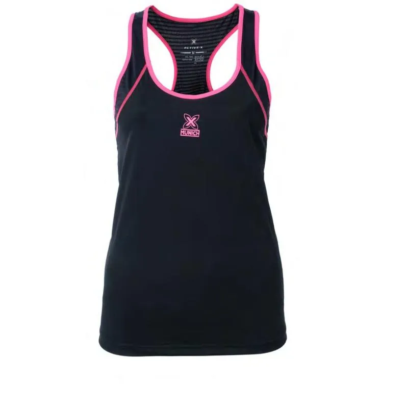 Camiseta Munich Atomik Negro Mujer | MUNICH