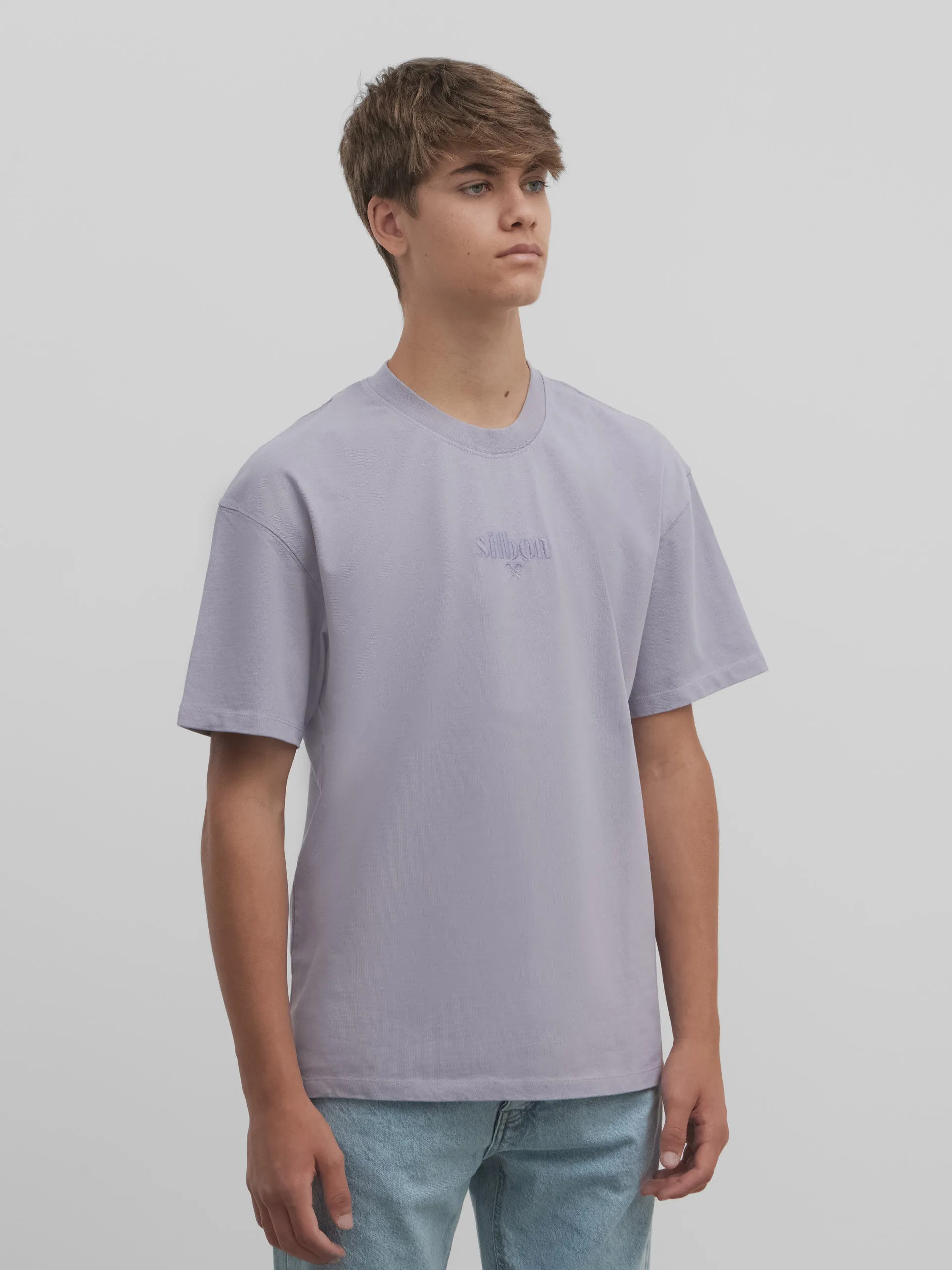 Camiseta silbon special fit gris