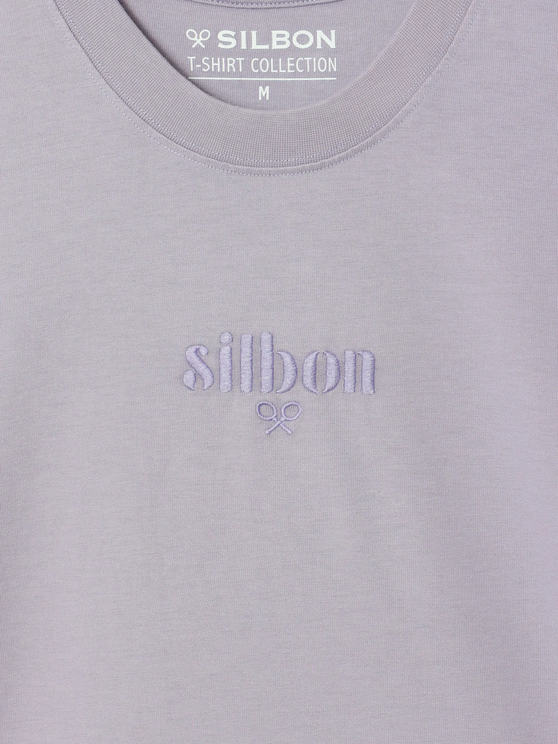 Camiseta silbon special fit gris