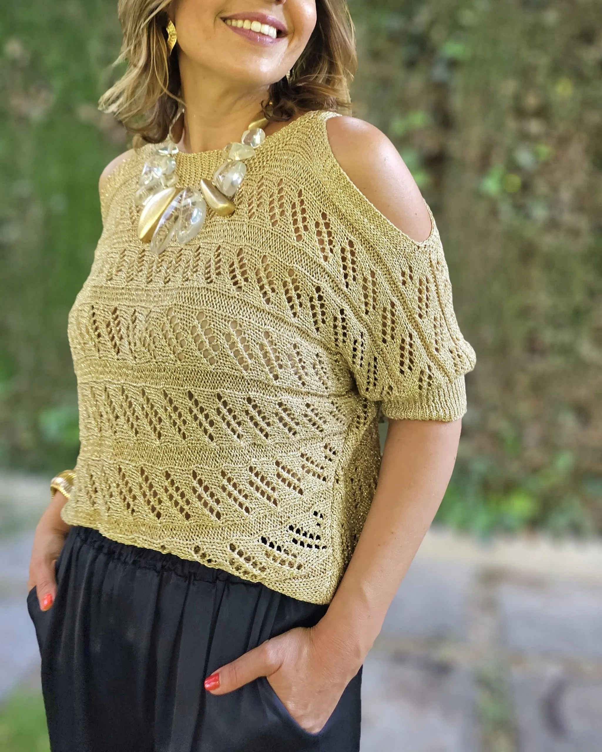 Camiseta suéter Brianna