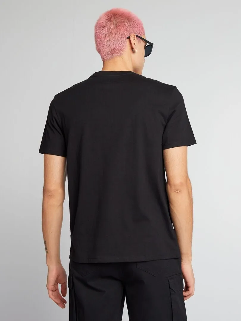 CAMISETA 'NIRVANA'  NEGRO