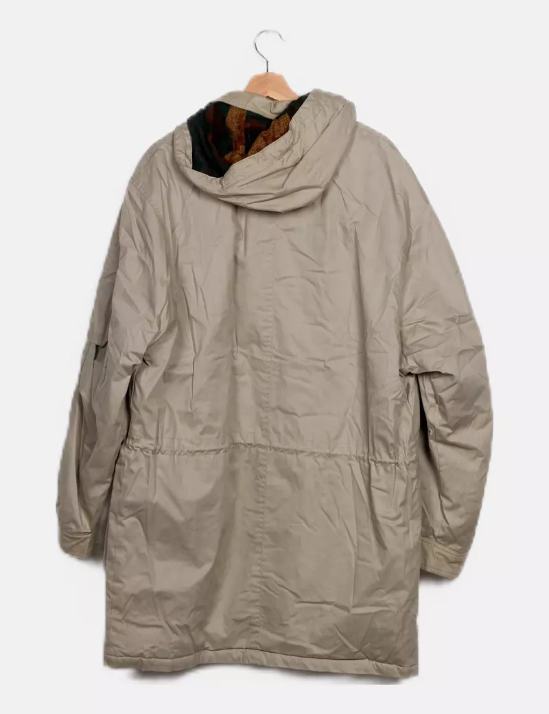 CANADIAN Abrigo beige con capucha