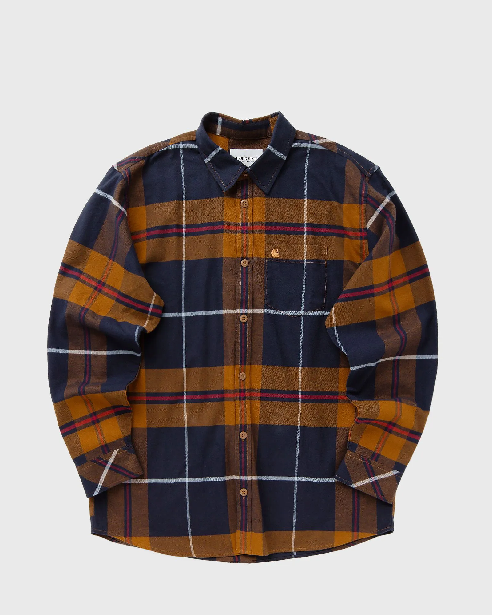 Carhartt WIP Garnett Shirt Long Sleeve Patterned
