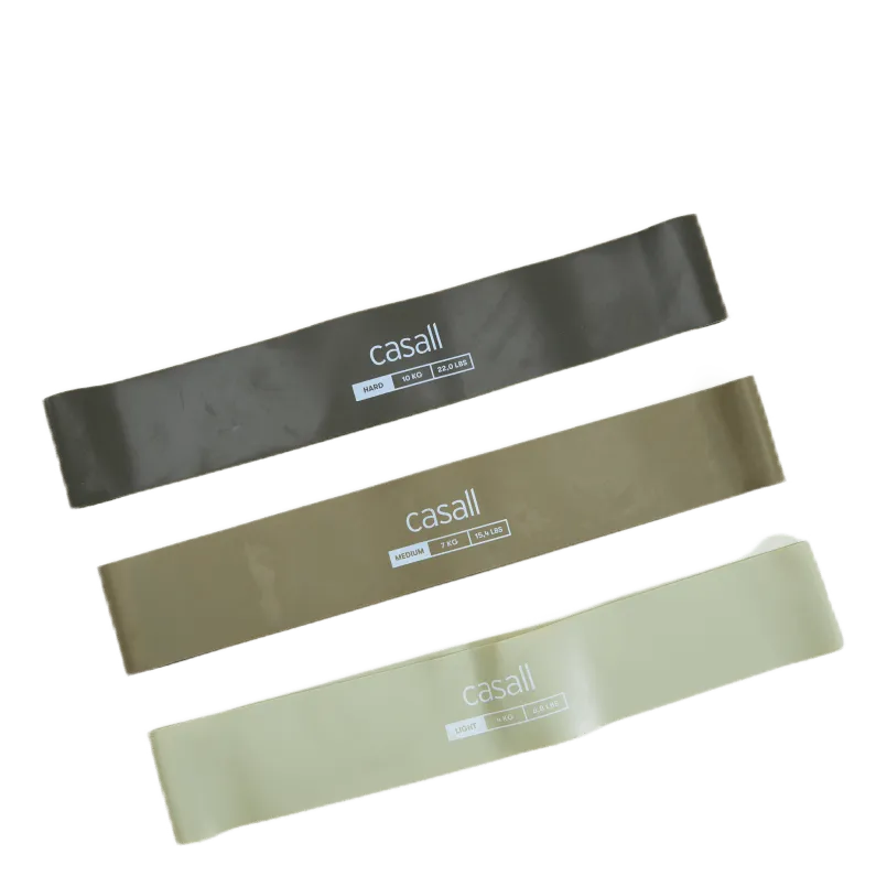 Casall Rubber Bands 3pack Green Mix