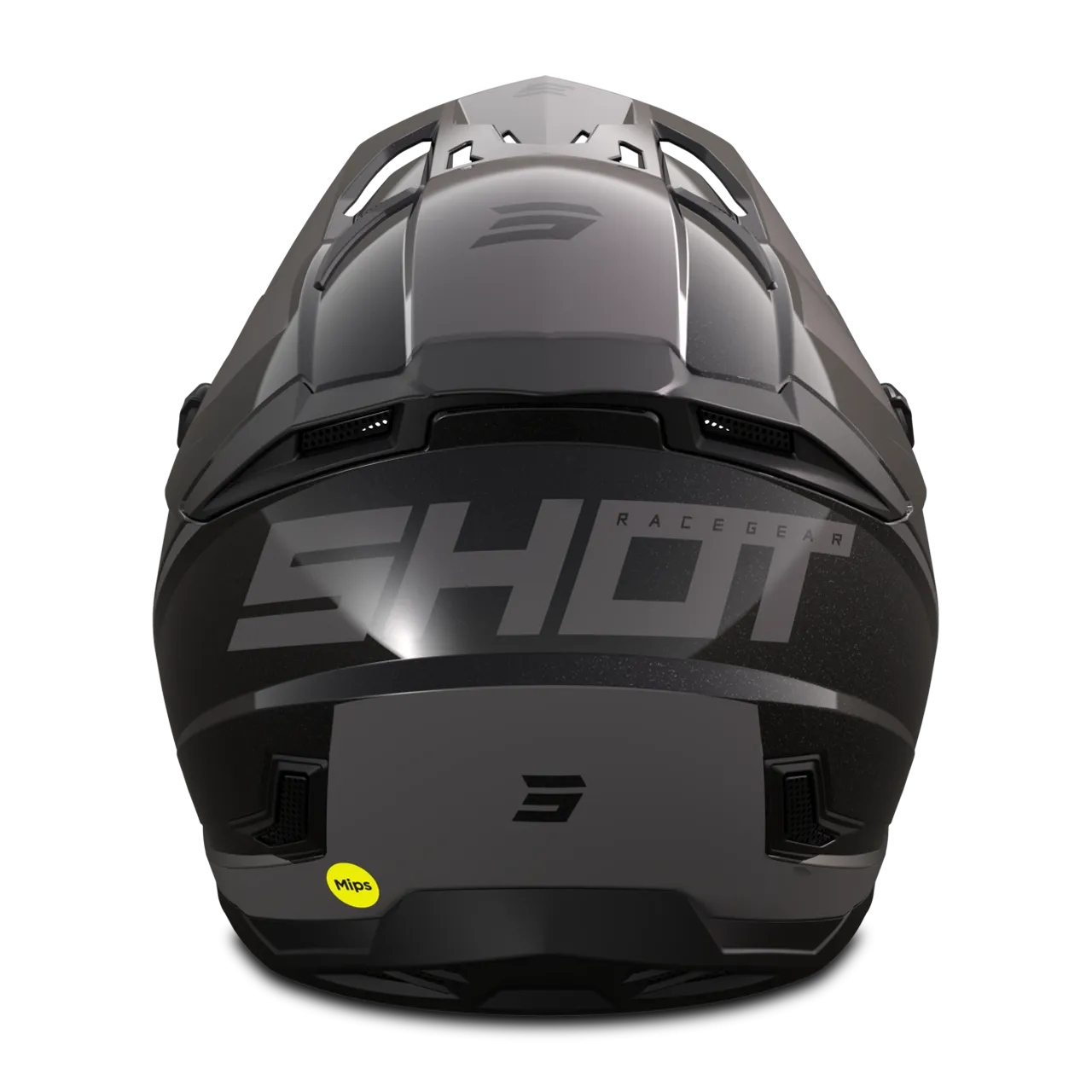 Casco de Cross Shot Core Comp Mips® Negro Mate Brillante