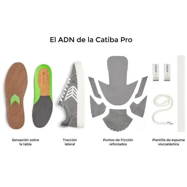 CATIBA PRO SKATE OFFWHITE CANVAS