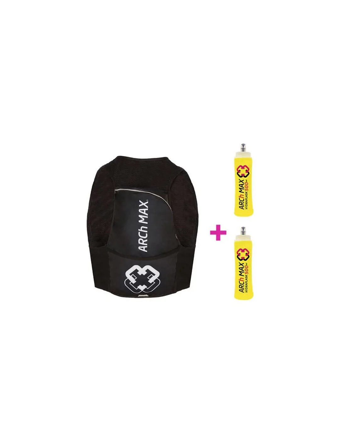 Chaleco de running Arch Max Hydration Vest 8L 2SF500ml negro