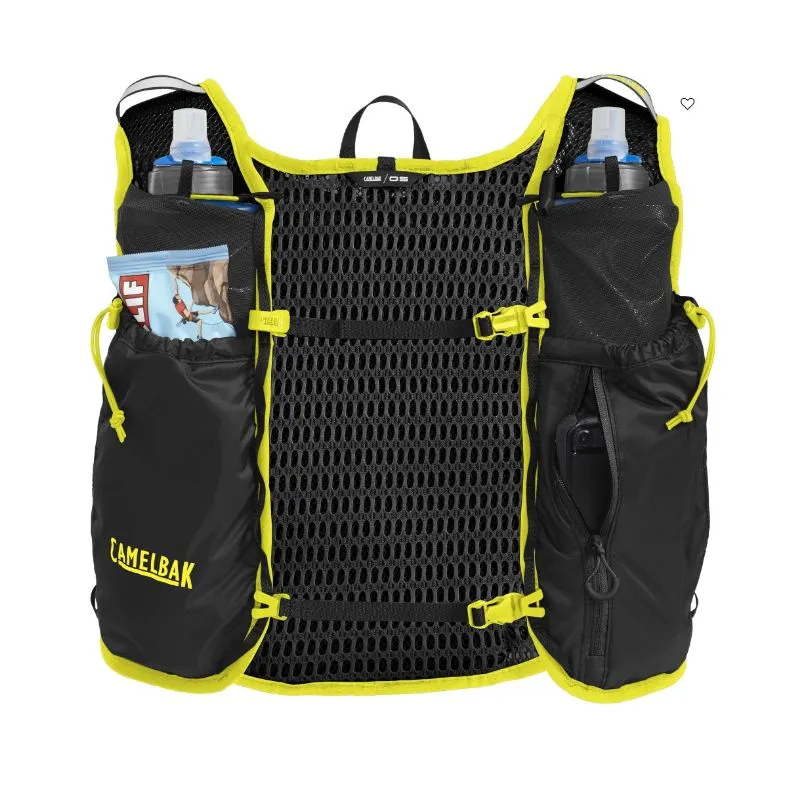 Chaleco de trail CamelBak TRAIL RUN VEST 7L (Negro/amarillo)