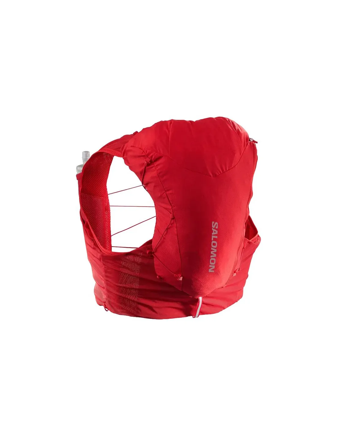 Chaleco de trail running Salomón ADV Skin 12 rojo
