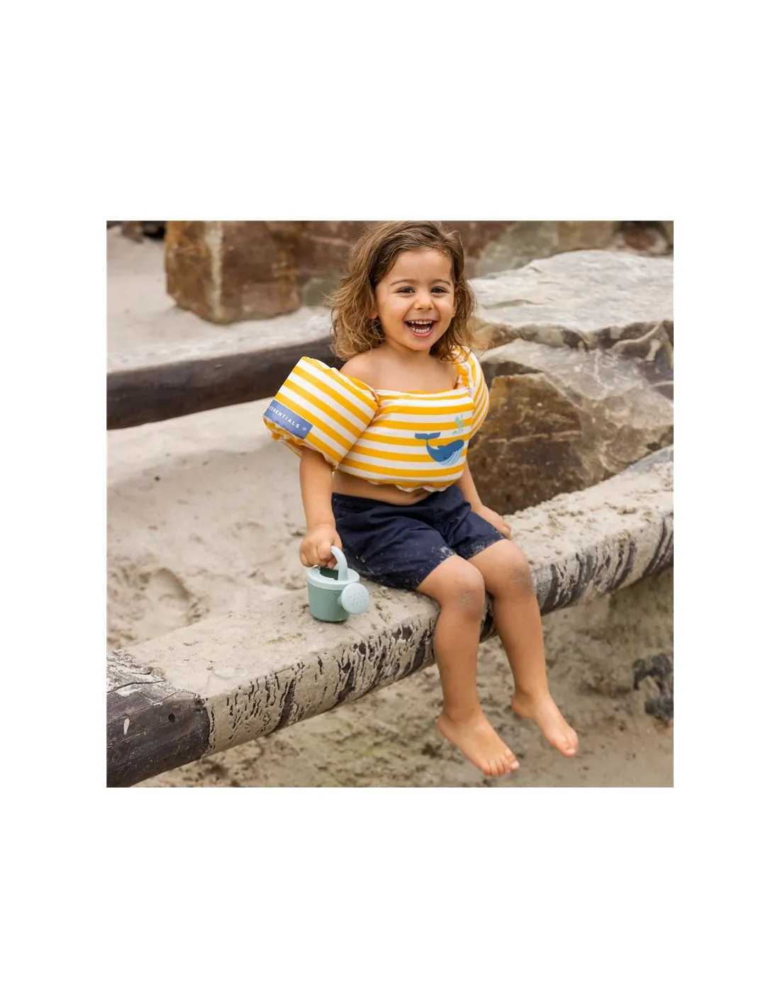 CHALECO FLOTANTE SWIM ESSENTIALS YELLOWWHITE WHALE 26 AñOS