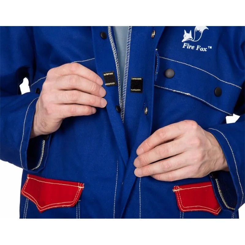 Chaqueta azul ignífuga WELDAS Fire Fox