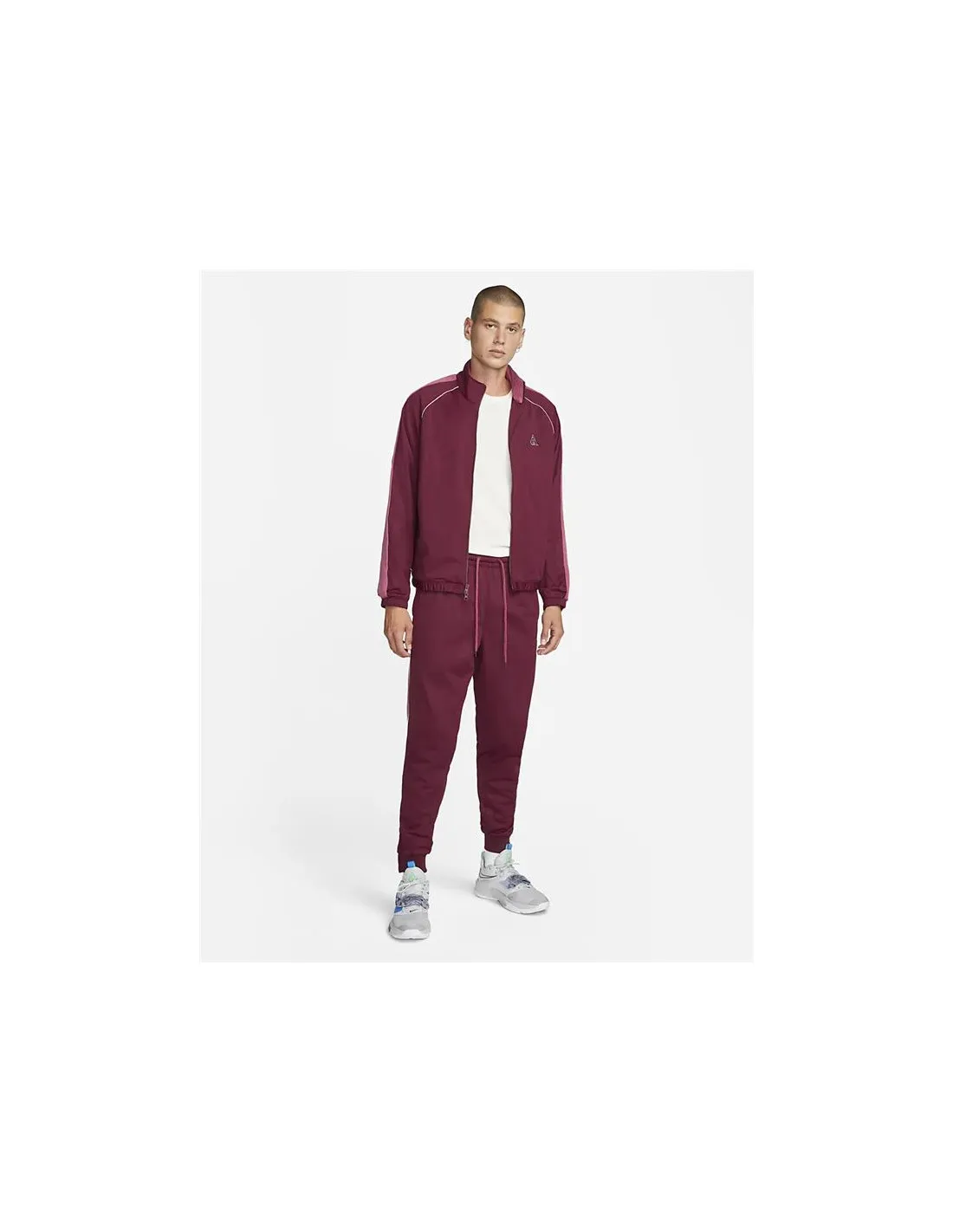 Chaqueta de baloncesto Nike Gianni Hombre Purple