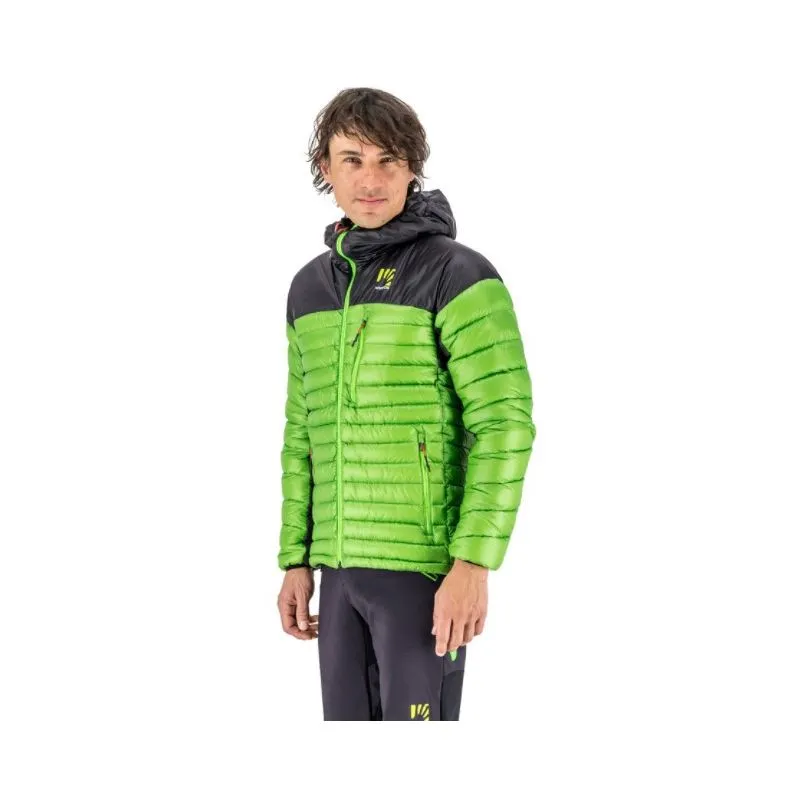 CHAQUETA DE PLUMA KARPOS KPERFORMANCE LIGHT DOWN JACKET (APPLE GREEN/BLACK) HOMBRE