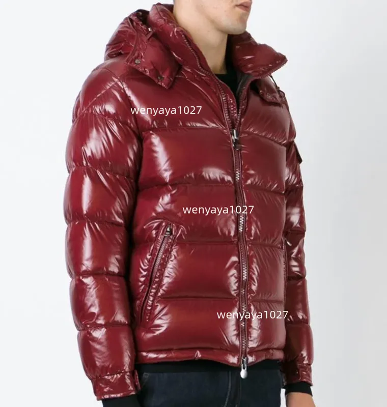 Chaqueta de plumón para hombre parkas abrigos negros con capucha calidad casual doudoune homme prendas de vestir de plumas mante