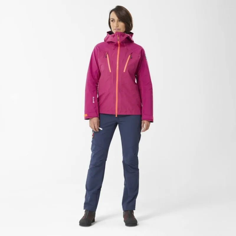 Chaqueta de protección Millet Trilogy V Icon Dual GoreTex Pro (Dragon/Coral Chrome) Mujer