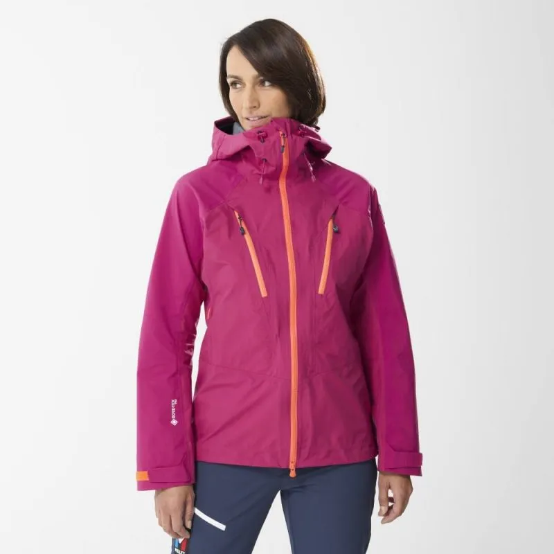 Chaqueta de protección Millet Trilogy V Icon Dual GoreTex Pro (Dragon/Coral Chrome) Mujer