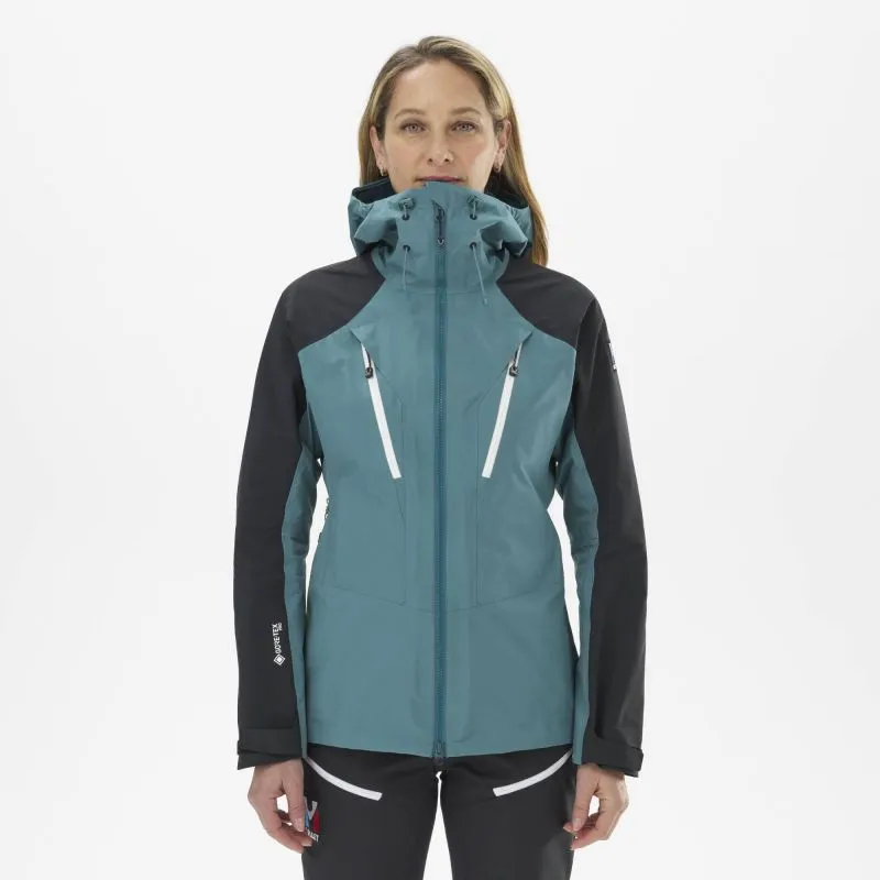 Chaqueta de protección Millet Trilogy V Icon Dual GoreTex Pro (Sapphire/Dawn) Mujer