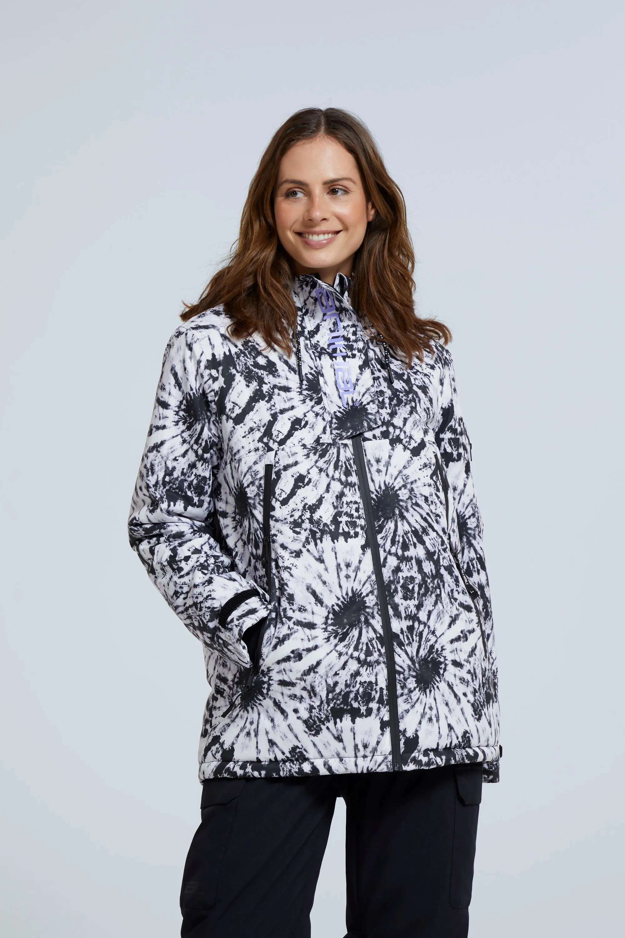 chaqueta de senderismo para la nieve reciclada para mujer