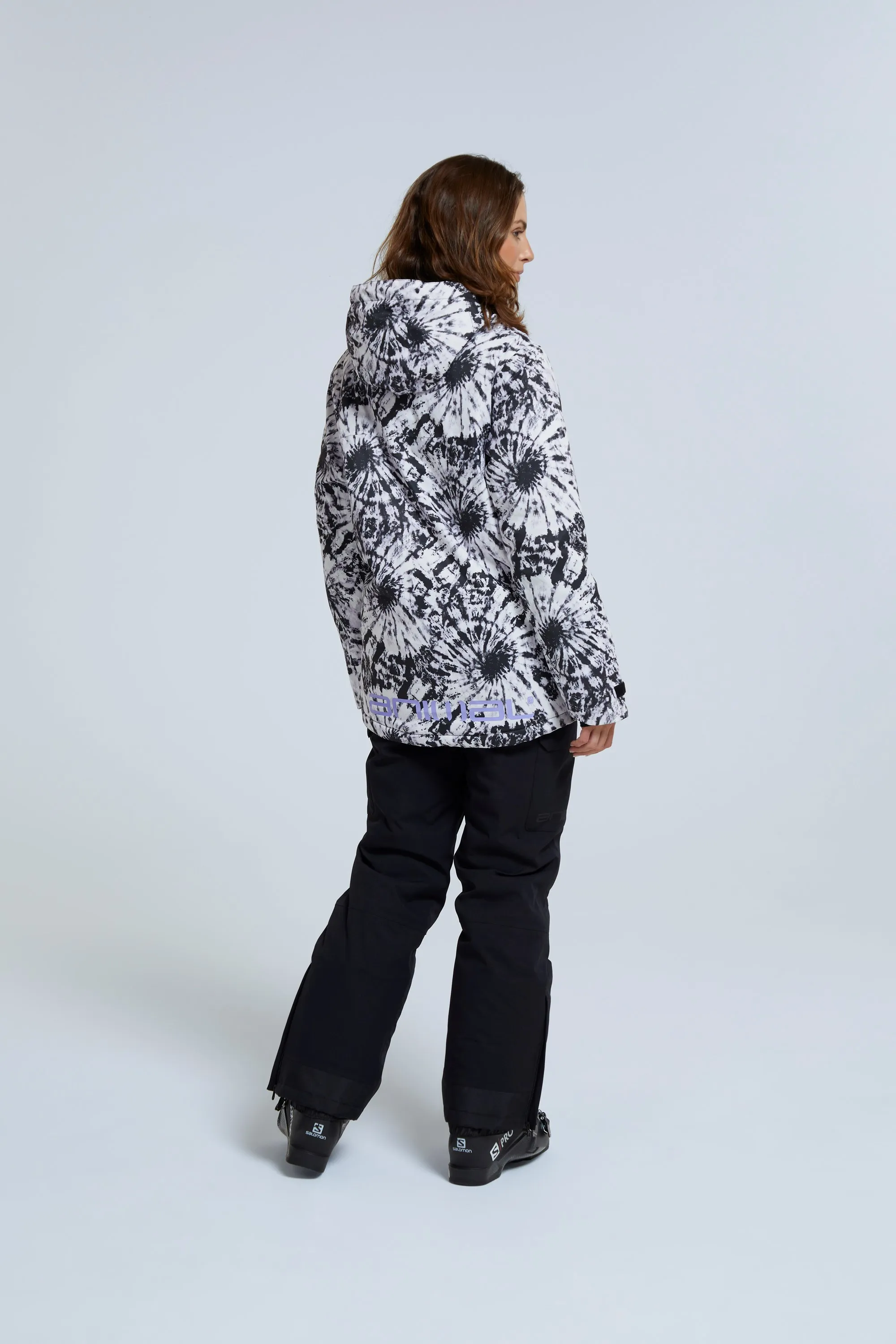 chaqueta de senderismo para la nieve reciclada para mujer