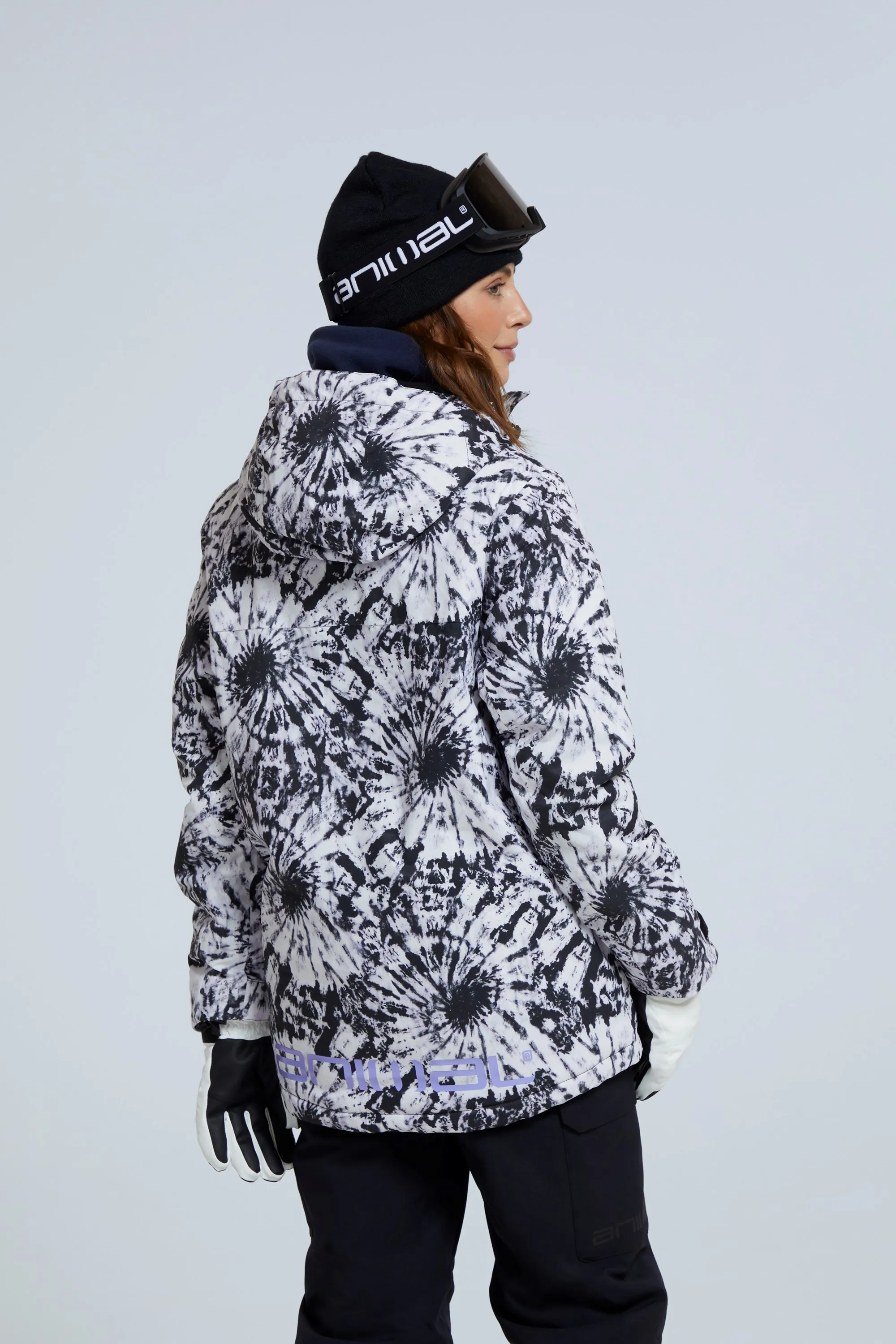chaqueta de senderismo para la nieve reciclada para mujer