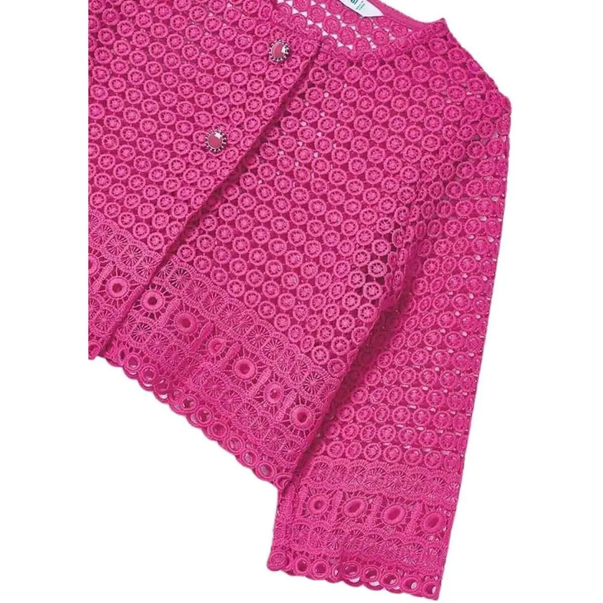 Chaqueta guipur