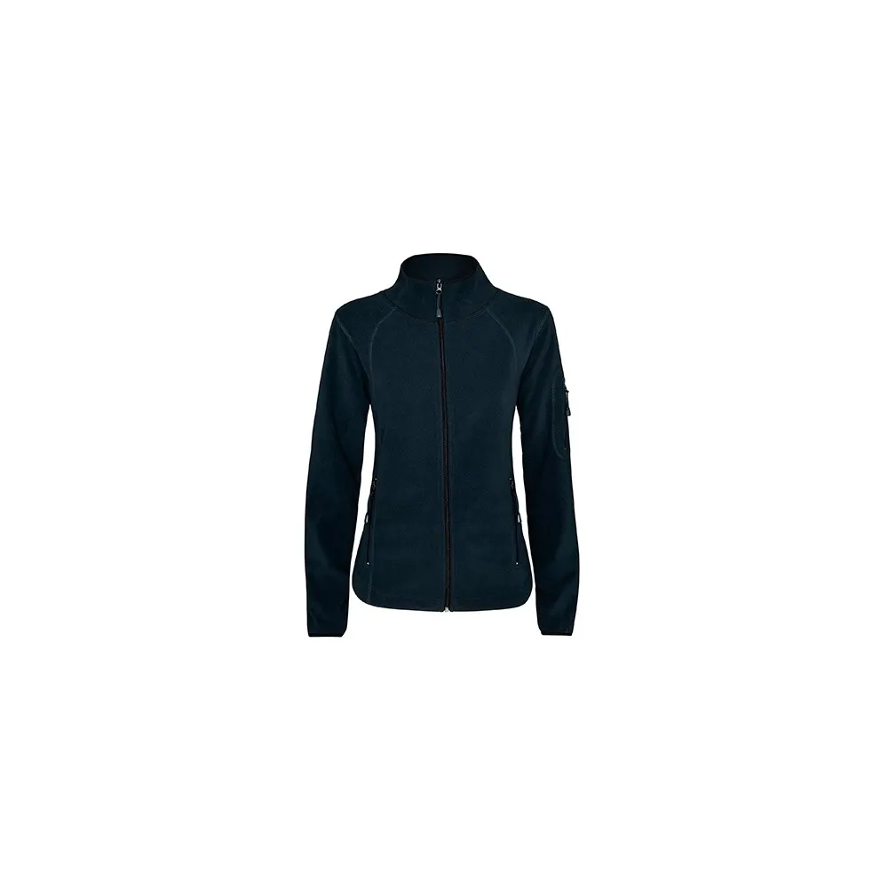 Chaqueta polar para mujer con cremallera completa
