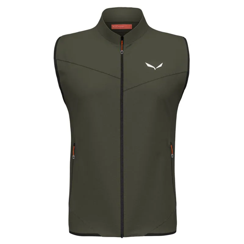 Chaqueta sin mangas para hombre Salewa PEDROC DST M LIGHT VEST (oliva oscuro)