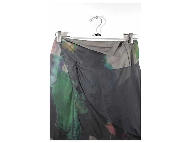 Chloé Minifalda de seda Multicolor 
