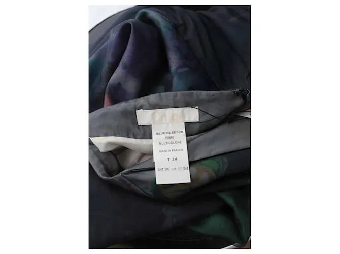 Chloé Minifalda de seda Multicolor 