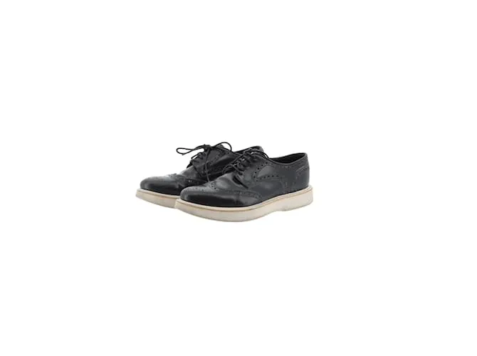 Church's Zapatos brogue de cuero Azul marino 