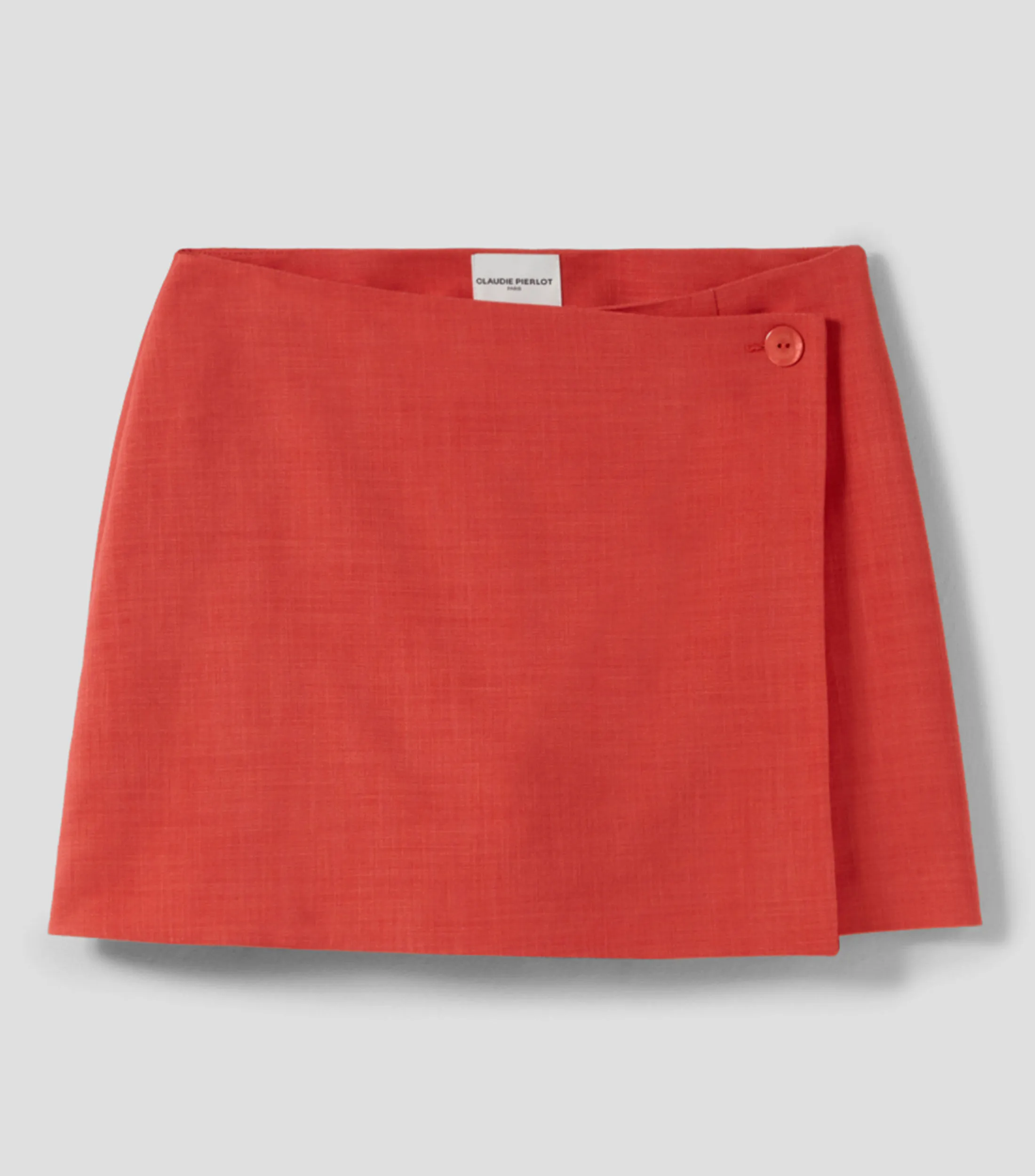Claudie Pierlot Falda Corta de Corte Recto Mujer