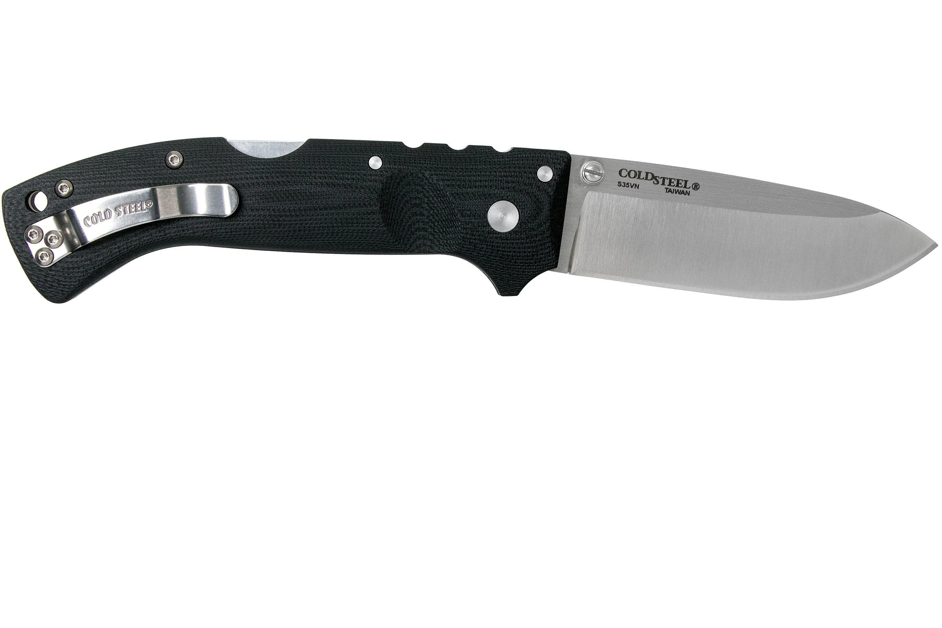 Cold Steel Ultimate Hunter 30U S35VN Black plain Edge navaja