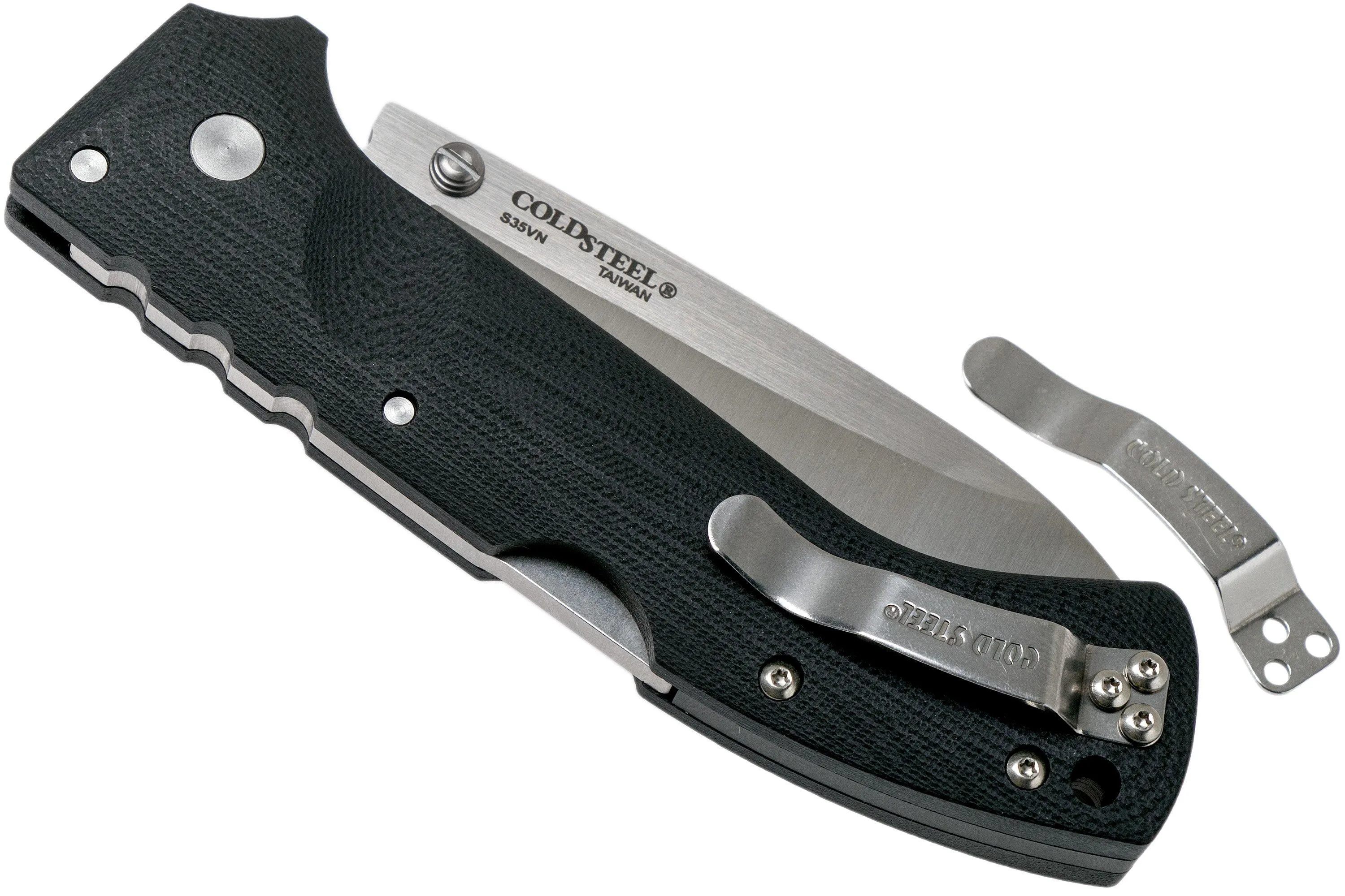 Cold Steel Ultimate Hunter 30U S35VN Black plain Edge navaja