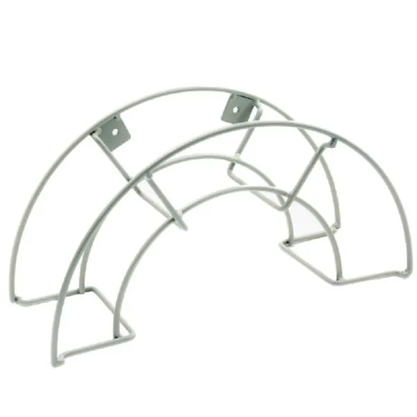 COLGADOR MANGUERA METALICO GRIS