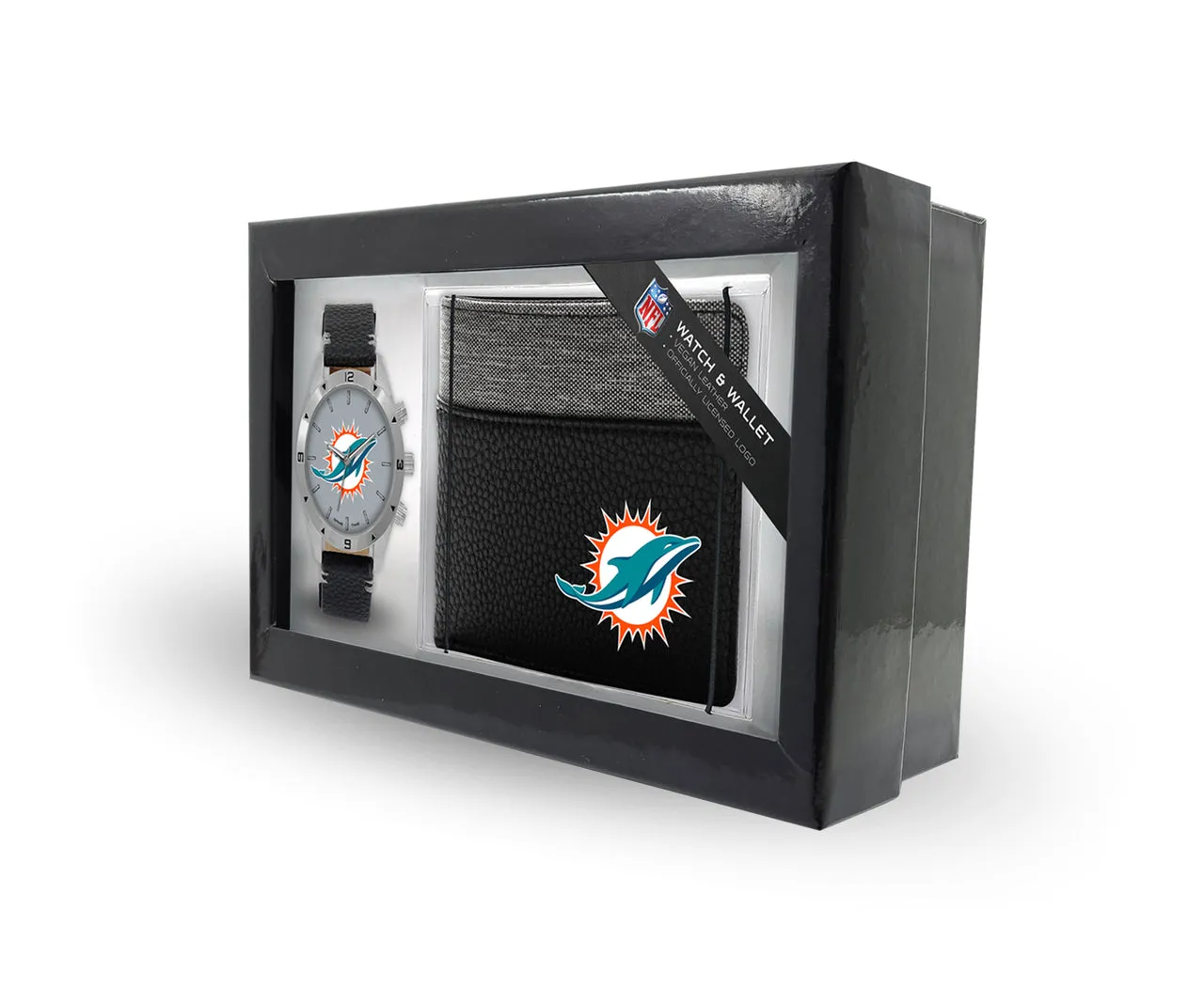 Combo Reloj Con Cartera Game Time Dolphins