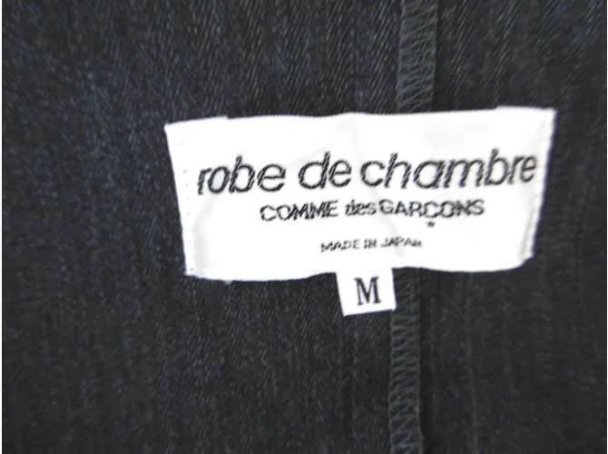 Comme Des Garcons Chaqueta recortada Gris antracita 