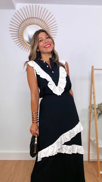 Conjunto Micaela negro