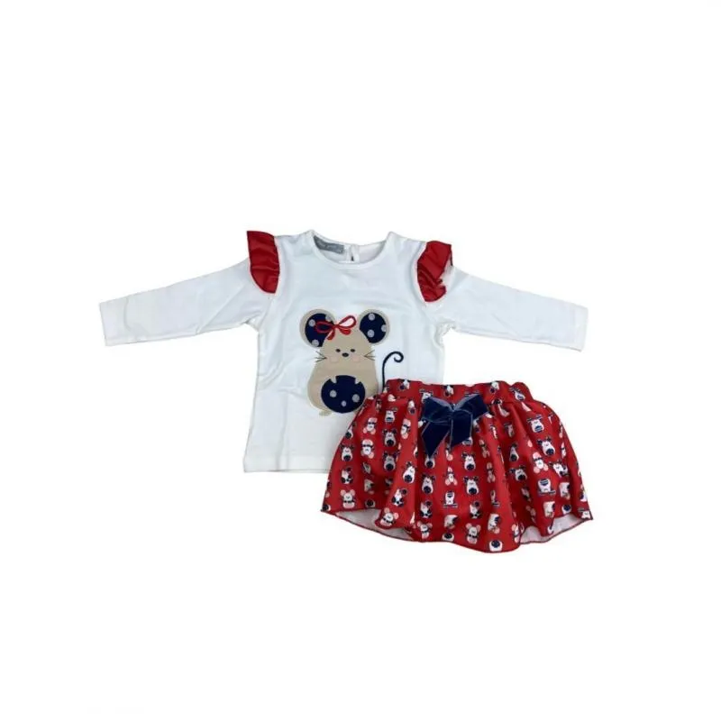 Conjunto para bebe niña rantoncita