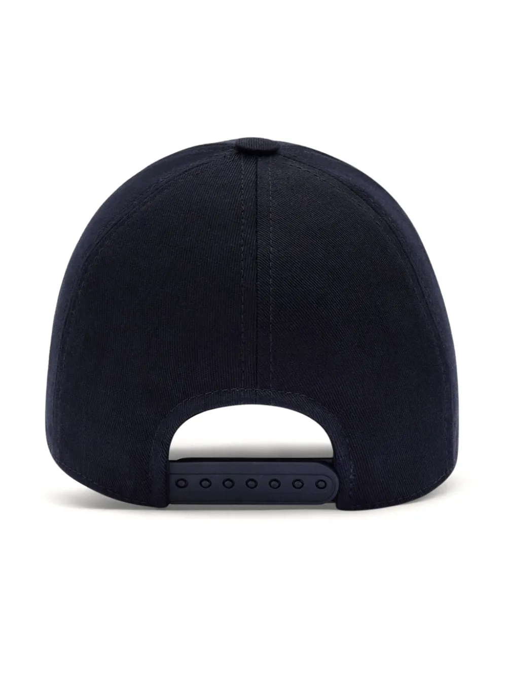 Courreges Cap Signature Cotton Black